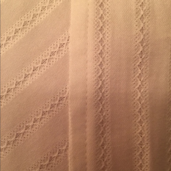 Ann Taylor White Sleeveless Collared Shirt Size 12 - Picture 2 of 6